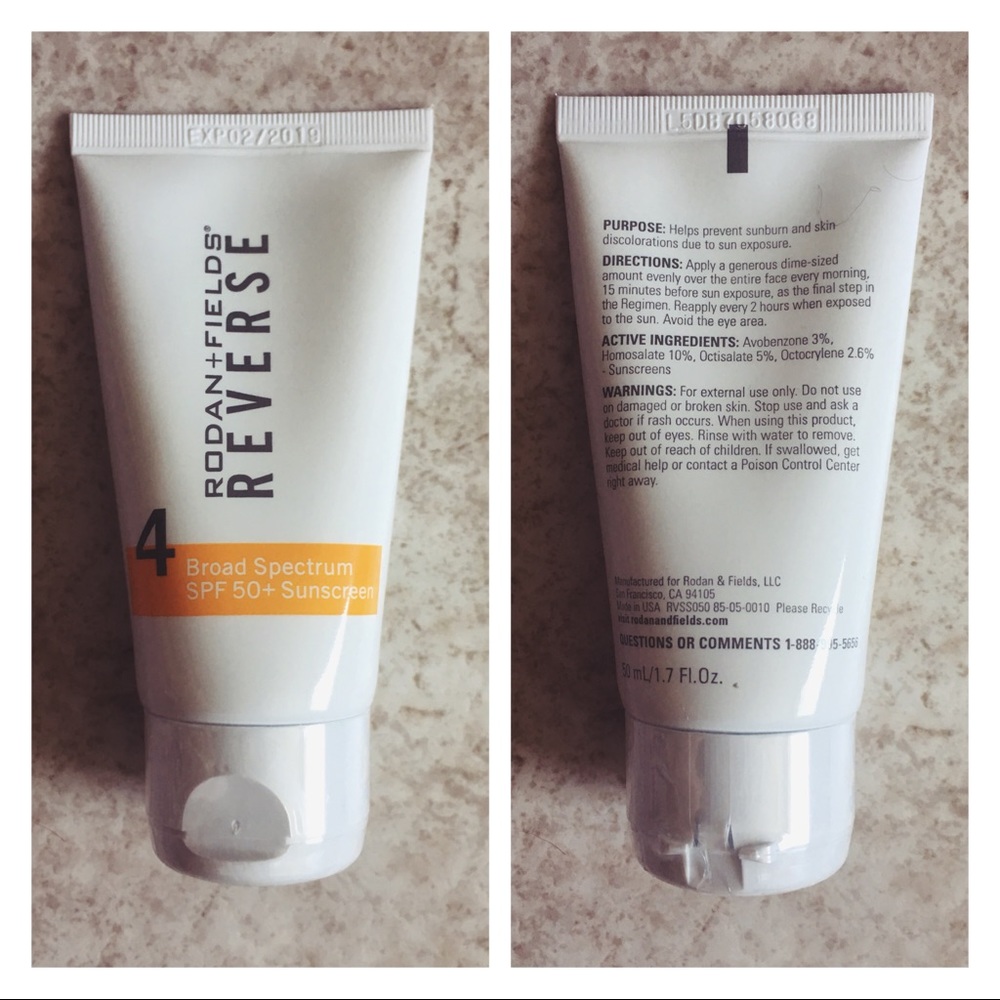 Rodan + Fields REVERSE SPF 50+ Sunscreen
